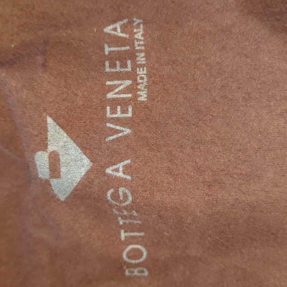 BOTTEGA VENETA BLACK SATIN EVENING BAG